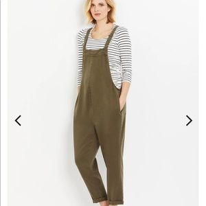 COPY - Tencel Maternity Overall Olive green - Size small